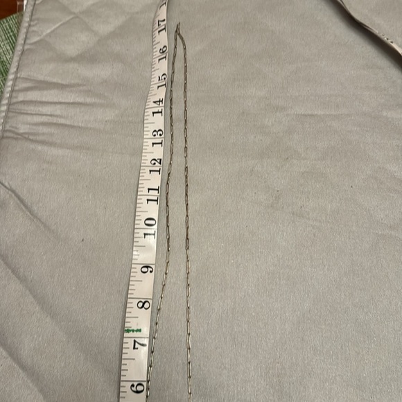 Anne Harvey Sterling Silver Purse Necklace.  34” sterling chain. Vintage - Picture 9 of 13